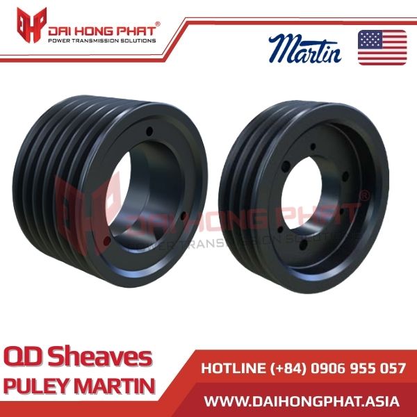 Puly đai thang Martin QD SHEAVES- Puly công nghiệp